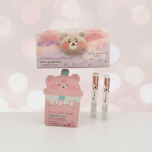 ✨ NEW The Crème Shop Bundle • 3D Teddy Headband • Face Mask • Freckle Stamps ✨
